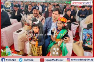 Advet Jaimini, a student of Step by Step, secured the first Rank in the fancy dress competition in sawai madhopur