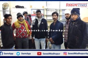 Awareness campaign to get destitute people admitted in rain shelters in sawai madhopur