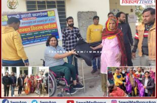 Celebrated new year by distributing blankets and clothes to the needy in sawai madhopur