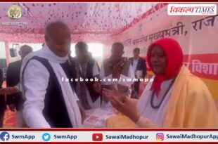 Chief Minister Ashok Gehlot's visit to Bonli