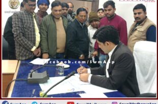 Demand to arrest the accused of attack on first india news journalist lokesh tatwal in sawai madhopur