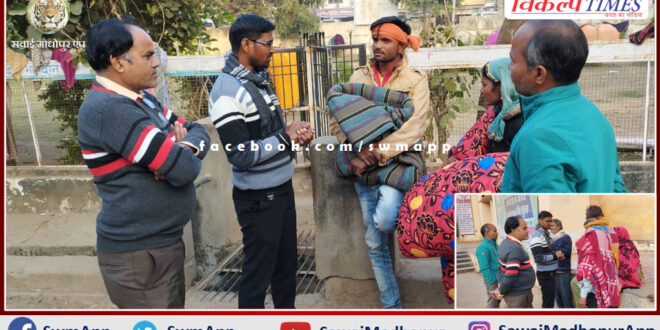 Destitute people were given shelter in night shelters