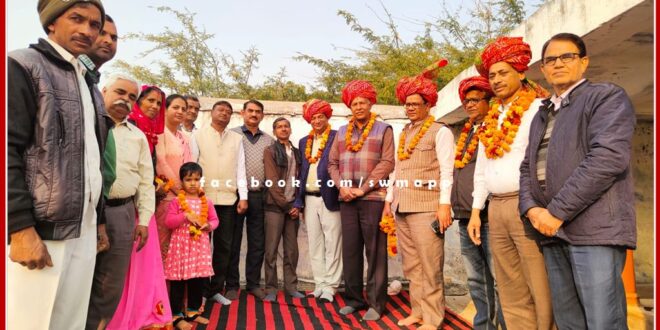 Farewell to Ayurveda doctor on retirement in malarna dungar