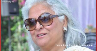 Former Tourism Minister Bina Kak reached Ranthambore
