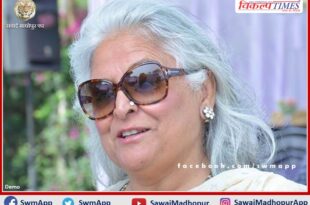 Former Tourism Minister Bina Kak reached Ranthambore