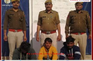 Khandar police arrested three accused of theft in 24 hours