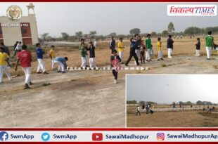 Kite Festival organized in Model School surwal on the occasion of Makar Sankranti