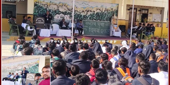 National Youth Day celebrated at Swami Vivekananda Model School Surwal