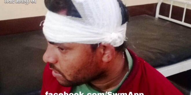 Attack on first India reporter Lokesh Tatwal in sawai madhopur