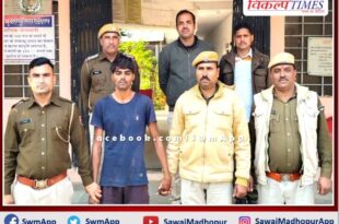 Police arrested accused with stolen motorcycle in just 24 hours in sawai madhopur