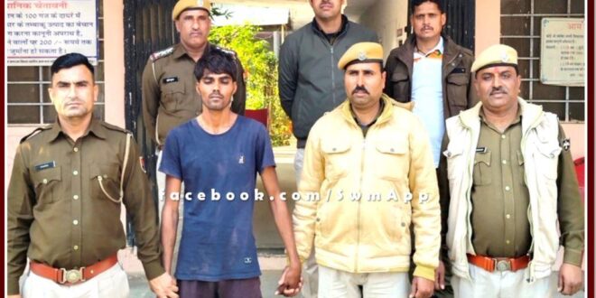 Police arrested accused with stolen motorcycle in just 24 hours in sawai madhopur