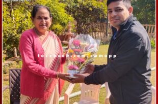 Post Office Superintendent discussed with MP Jaskaur Meena regarding various schemes