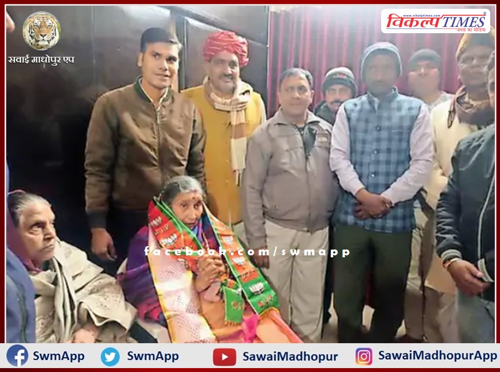 Prime Minister's wife Jashoda Ben reached Sawai Madhopur