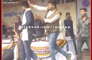 RU President Nirmal Chowdhary was assaulted in Maharani College jaipur