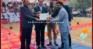 Republic Day on Physiotherapist Dr. Ganpat Lal Verma honored in sawai madhopur