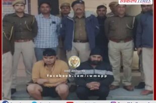 Two accused including dumper stolen from Karmoda arrested in sawai madhopur