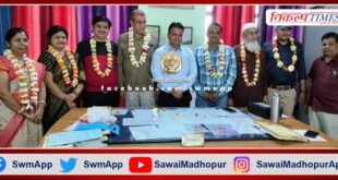 9 lecturers became vice principals from 72 Sidhi school Sawai Madhopur