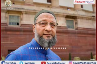 Aimim Chief Asaduddin Owaisi reached Tonk