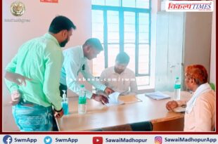 Chief Executive Officer Abhishek Khanna did surprise inspection of Gram Panchayats