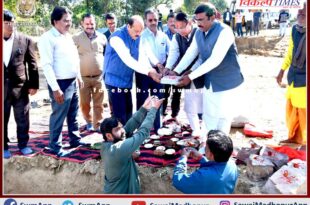 Construction of Veer Hammir Panorama started in Sawai Madhopur