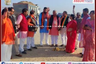 Delhi-Mumbai Green Expressway worshiped