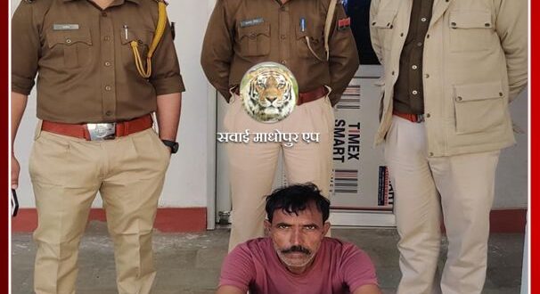 One Accused arrested with 50 pavs of illegal liquor in bamanwas