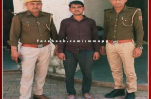 One accused arrested for selling illegal liquor in sawai madhopur