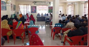 One day training of Rajiv Gandhi youth volunteers was organized in sawai madhopur