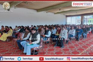 PEEO, UCEEO, CRC level non-residential training camp concluded in sawai madhopur