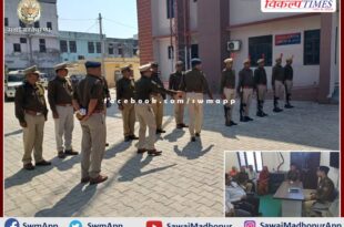SP Harshvardhan Agarwala reached Gangapur City