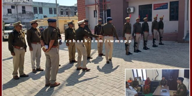 SP Harshvardhan Agarwala reached Gangapur City