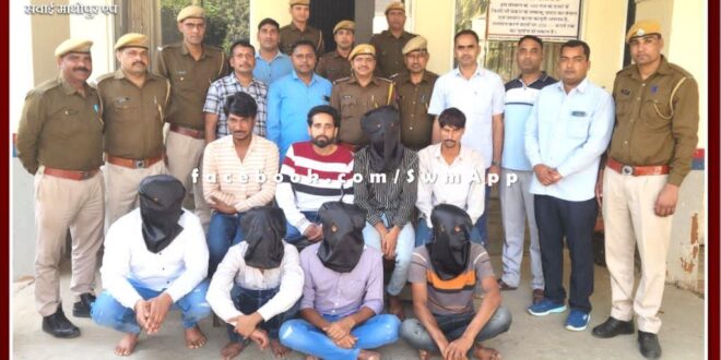SP Sawai Madhopur Harshavardhan Agarwala disclosed the kidnapping of famous hotel manager. 8 accused arrested