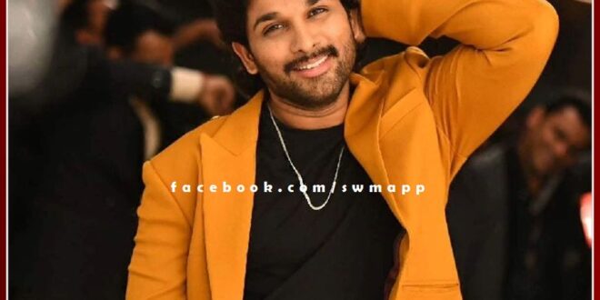South superstar Allu Arjun on Ranthambore tour
