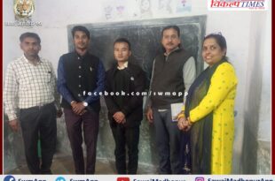 Students from North East were taken on tour under National Integration Tour In sawai madhopur