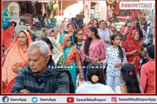 Vishwakarma Jayanti celebrated with pomp in Govardhannath Keshavrai temple sawai madhopur