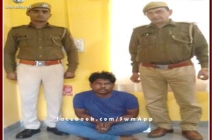 Wazirpur police station arrested aacused with 50 pavvas of illegal liquor in sawai madhopur
