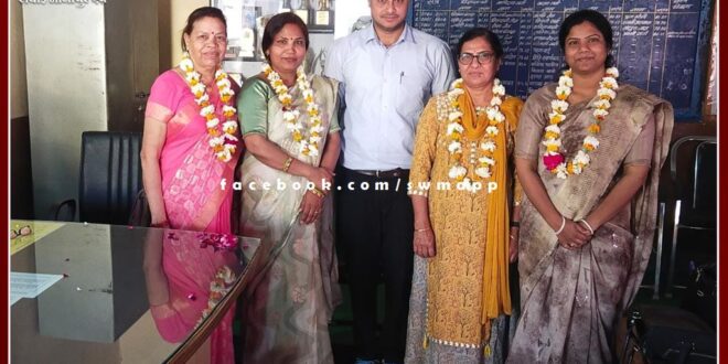4 lecturers became Vice principals from Government Girls School Sawai Madhopur