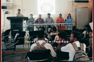 A Seminar organized on womens education and empowerment on International Womens Week in Sawai Madhopur