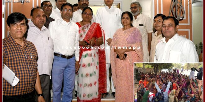 Anganwadi workers end strike on CM Gehlot's assurance