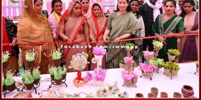 Rajeevika Annual meet and haat bazar held in Sawai Madhopur