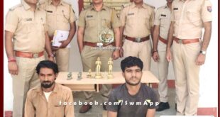 Bamanwas police station recovered the idols stolen from the temple, arrested two accused