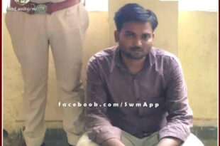 Chauth ka barwada police station arrested an accused who made by human trafficking in sawai madhopur