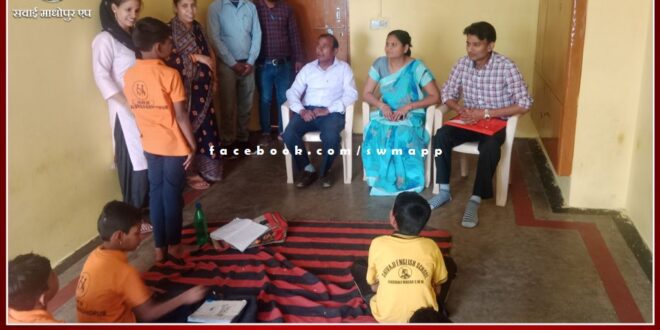 Child Welfare Committee did surprise inspection of Mercy Open Shelter Home in sawai madhopur