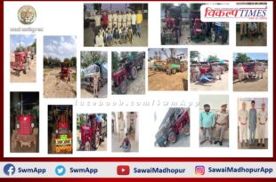 Major action against illegal gravel transport in sawai madhopur, 35 tonnes of illegal gravel seized, 17 people arrested, 33 vehicles seized