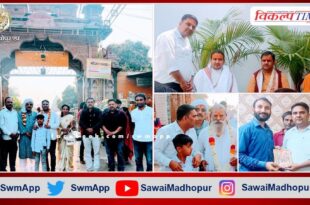Manoj Parashar took blessings from Bageshwar Dham Sarkar Pandit Dhirendra Krishna Shastri