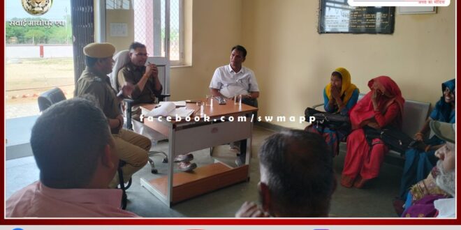 Meeting of security friend and CLG members was organized at Batoda police station