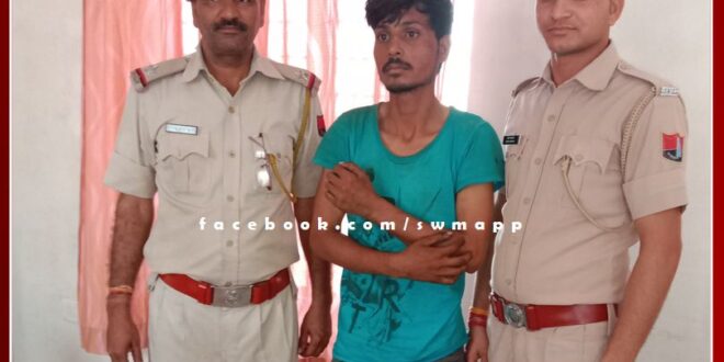 One accused of theft in the house arrested in sawai madhopur
