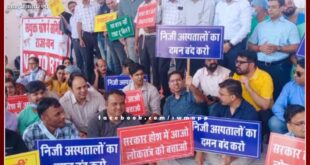 Opposition to the Right to Health Bill in Rajasthan