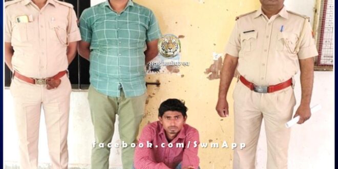 Police arrested accused of dumper theft in sawai madhopur