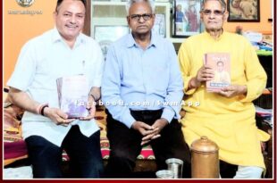 The book Hamara Gangapur covers many untouched aspects Dr. Madhu Mukul Chaturvedi